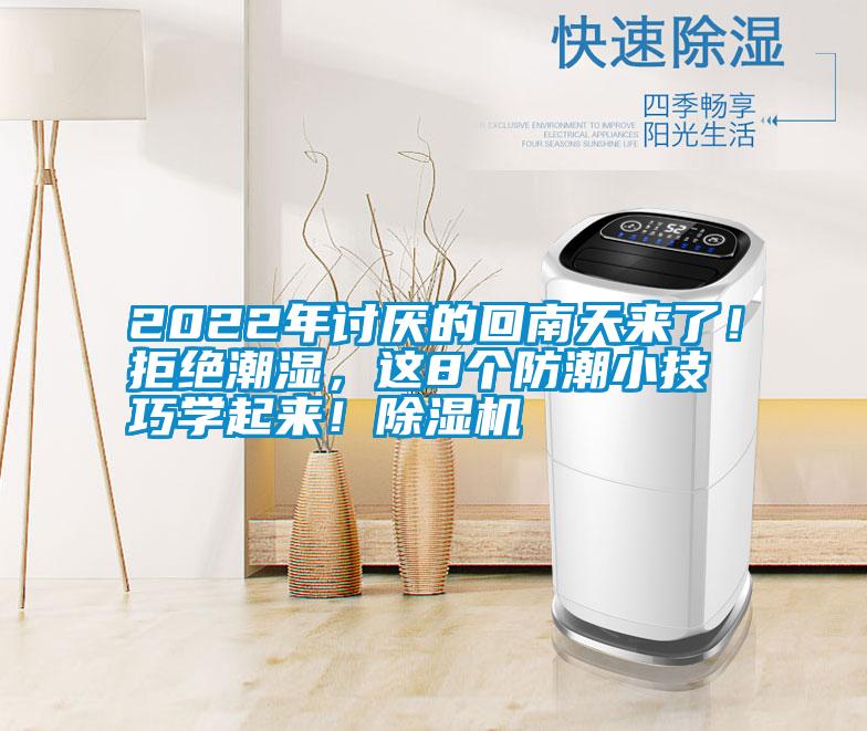 2022年討厭的回南天來了！拒絕潮濕，這8個防潮小技巧學起來！除濕機
