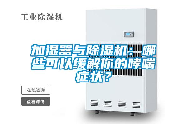 加濕器與除濕機(jī)：哪些可以緩解你的哮喘癥狀？