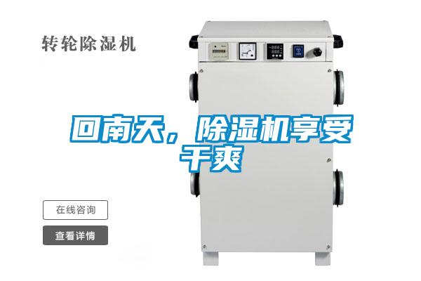 回南天，除濕機享受干爽