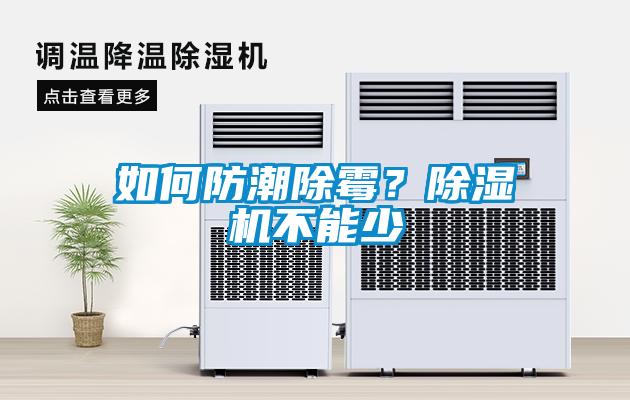 如何防潮除霉？除濕機不能少