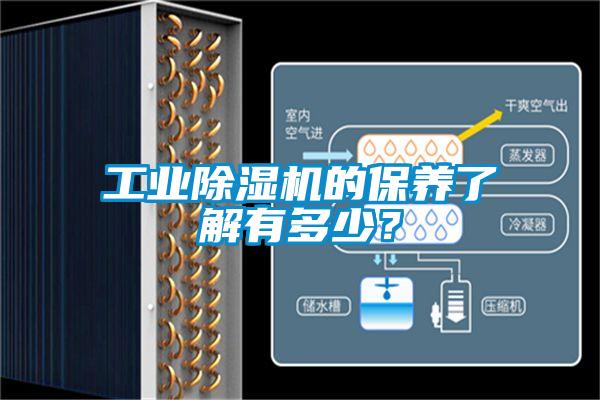 工業除濕機的保養了解有多少？