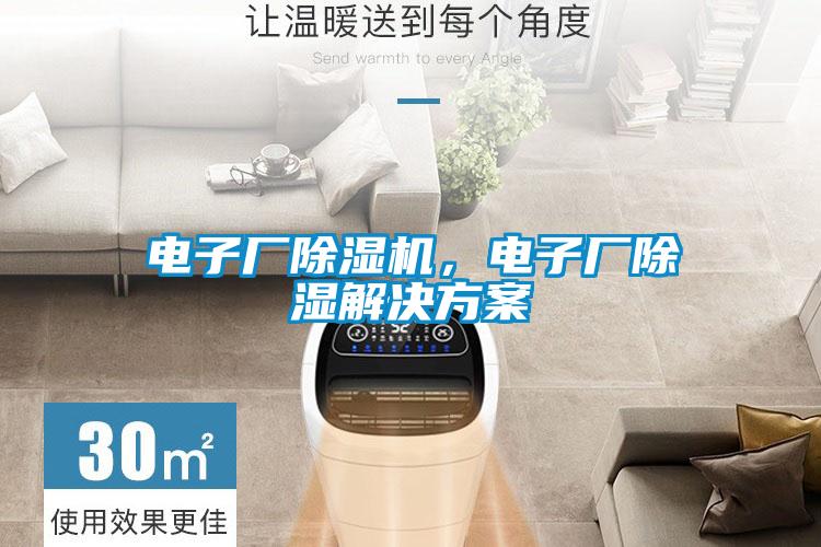 電子廠除濕機(jī)，電子廠除濕解決方案