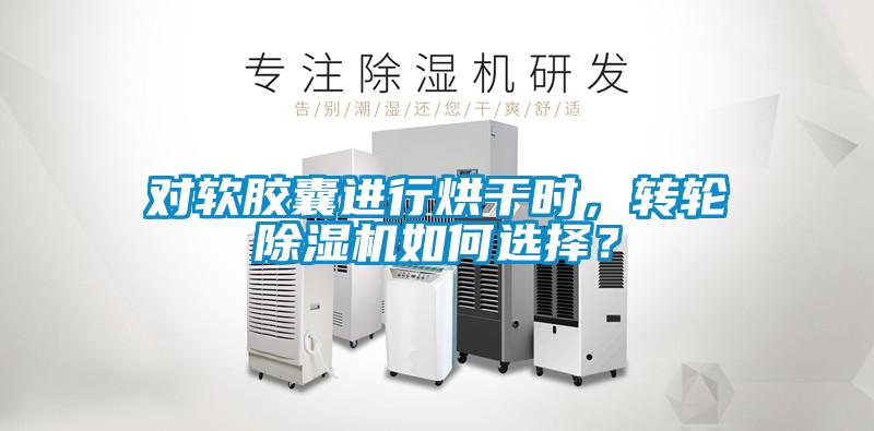 對軟膠囊進(jìn)行烘干時，轉(zhuǎn)輪除濕機(jī)如何選擇？