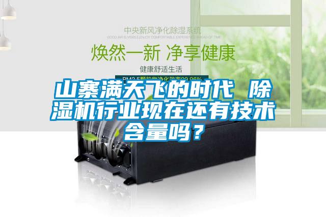 山寨滿天飛的時代 除濕機行業(yè)現(xiàn)在還有技術(shù)含量嗎？