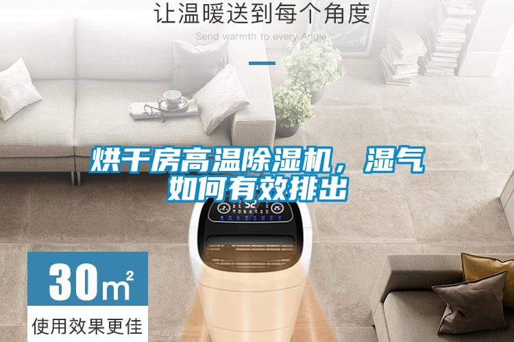烘干房高溫除濕機，濕氣如何有效排出