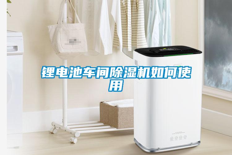 鋰電池車(chē)間除濕機(jī)如何使用