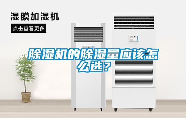除濕機的除濕量應該怎么選？