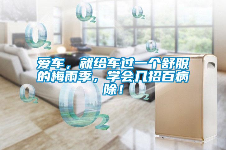 愛(ài)車，就給車過(guò)一個(gè)舒服的梅雨季，學(xué)會(huì)幾招百病除！