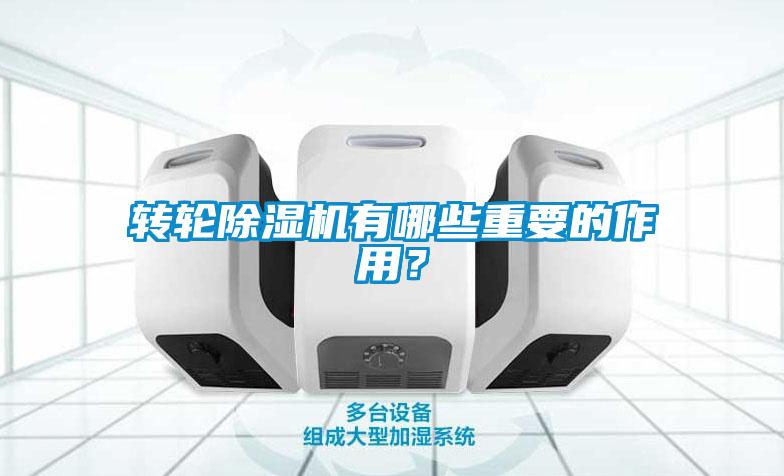 轉輪除濕機有哪些重要的作用？