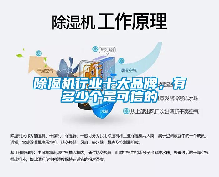 除濕機(jī)行業(yè)十大品牌,有多少個(gè)是可信的