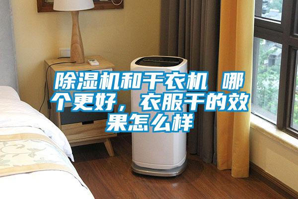 除濕機和干衣機 哪個更好，衣服干的效果怎么樣