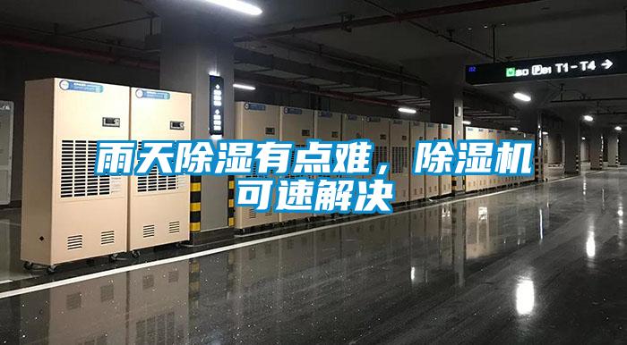 雨天除濕有點(diǎn)難,除濕機(jī)可速解決