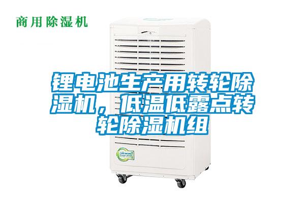 鋰電池生產(chǎn)用轉(zhuǎn)輪除濕機(jī)，低溫低露點轉(zhuǎn)輪除濕機(jī)組