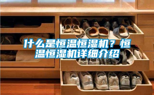 什么是恒溫恒濕機？恒溫恒濕機詳細介紹