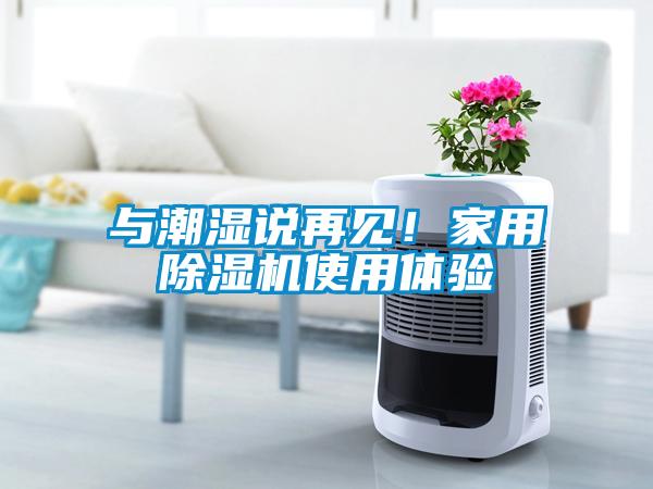 與潮濕說再見！家用除濕機使用體驗