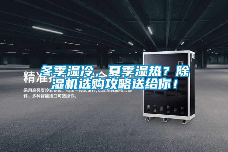 冬季濕冷，夏季濕熱？除濕機選購攻略送給你！