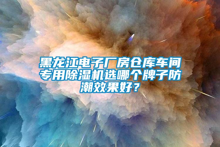 黑龍江電子廠房倉庫車間專用除濕機選哪個牌子防潮效果好？