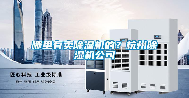 哪里有賣除濕機(jī)的？杭州除濕機(jī)公司