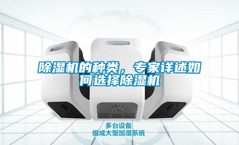 除濕機(jī)的種類，專家詳述如何選擇除濕機(jī)