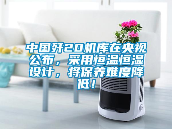 中國(guó)殲20機(jī)庫(kù)在央視公布，采用恒溫恒濕設(shè)計(jì)，將保養(yǎng)難度降低！