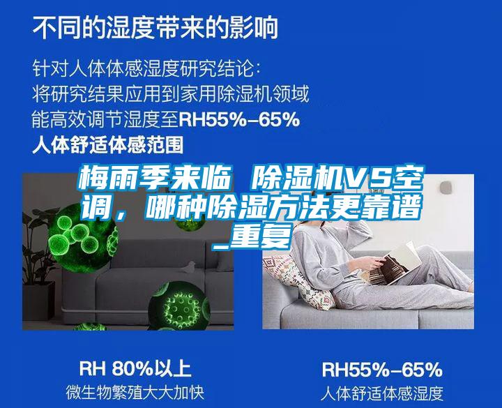 梅雨季來臨 除濕機VS空調(diào)，哪種除濕方法更靠譜_重復