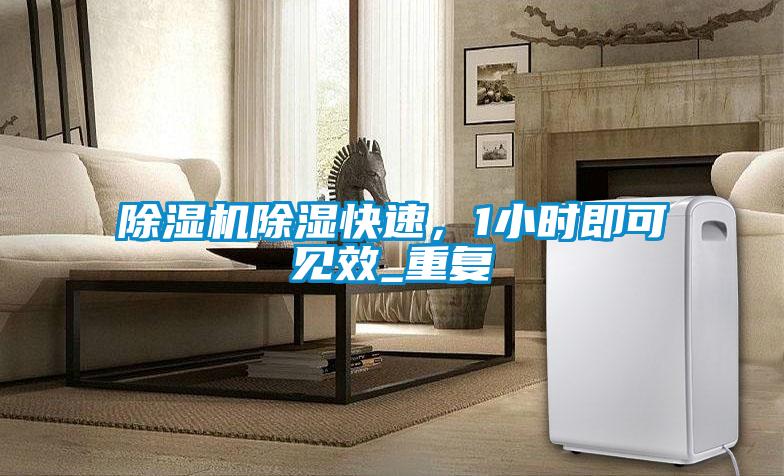 除濕機除濕快速，1小時即可見效_重復(fù)