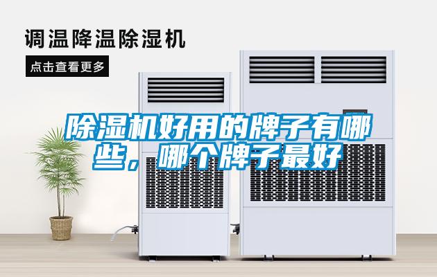 除濕機(jī)好用的牌子有哪些，哪個(gè)牌子最好