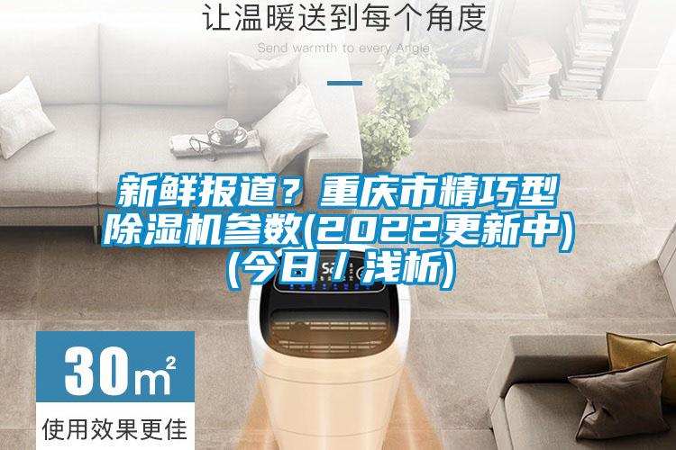 新鮮報道？重慶市精巧型除濕機參數(2022更新中)(今日／淺析)
