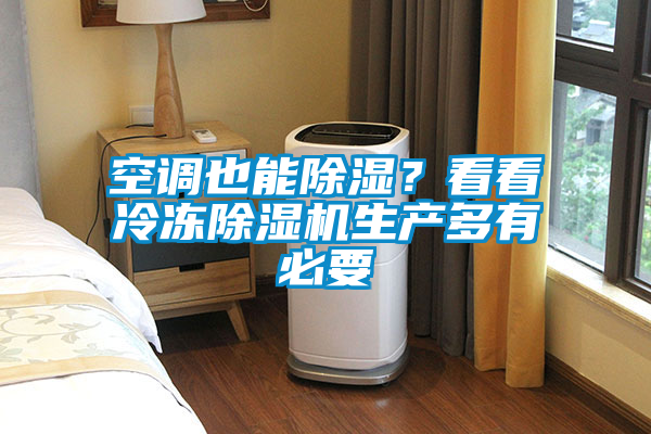 空調(diào)也能除濕？看看冷凍除濕機(jī)生產(chǎn)多有必要