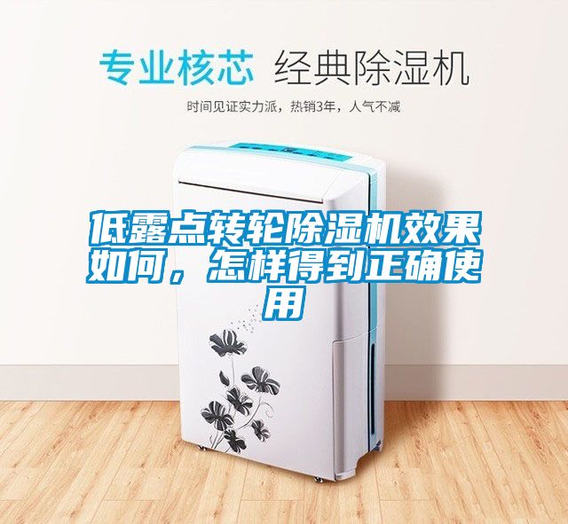 低露點轉輪除濕機效果如何，怎樣得到正確使用