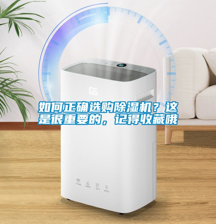 如何正確選購除濕機？這是很重要的，記得收藏哦