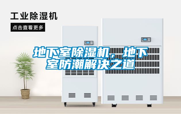 地下室除濕機，地下室防潮解決之道
