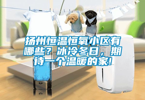 揚州恒溫恒氧小區有哪些？冰冷冬日，期待一個溫暖的家!