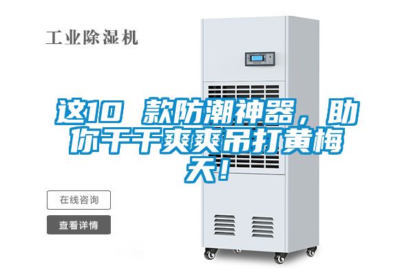 這10 款防潮神器，助你干干爽爽吊打黃梅天！