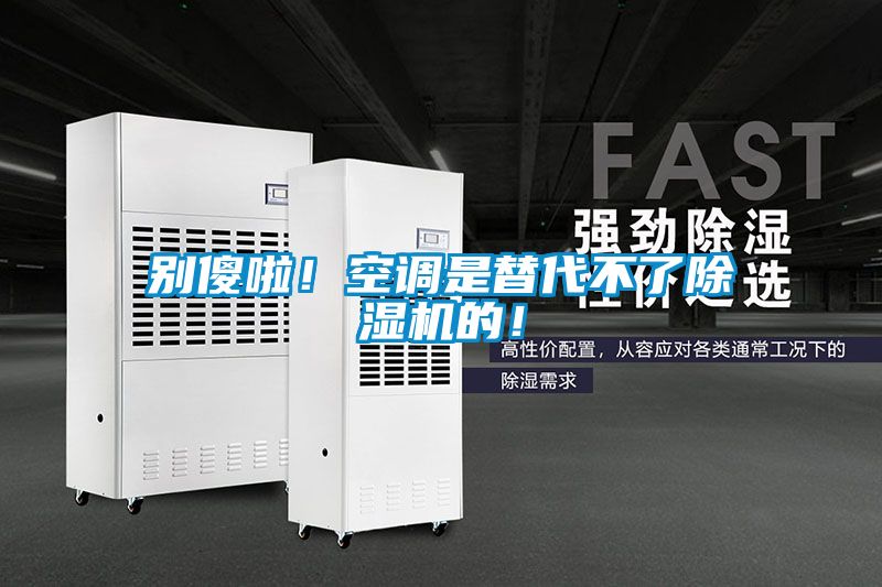 別傻啦！空調(diào)是替代不了除濕機的！