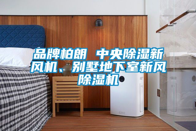 品牌柏朗 中央除濕新風機、別墅地下室新風除濕機