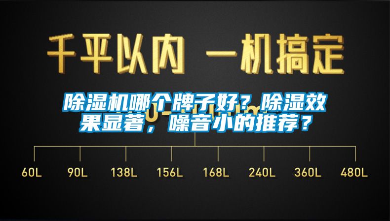除濕機哪個牌子好？除濕效果顯著，噪音小的推薦？