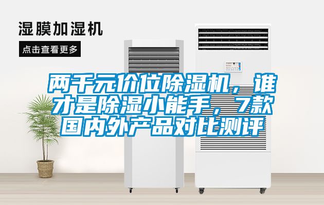 兩千元價位除濕機，誰才是除濕小能手，7款國內(nèi)外產(chǎn)品對比測評