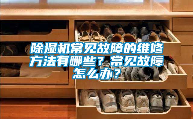 除濕機常見故障的維修方法有哪些？常見故障怎么辦？